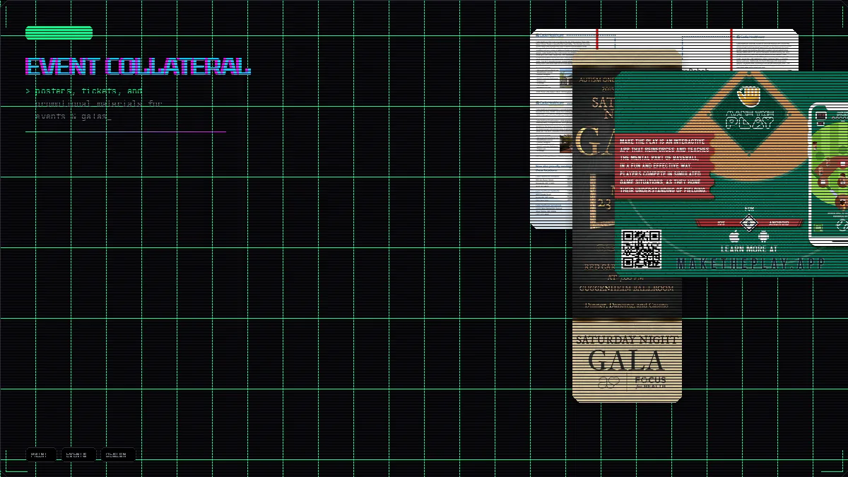 Event Collateral & Posters