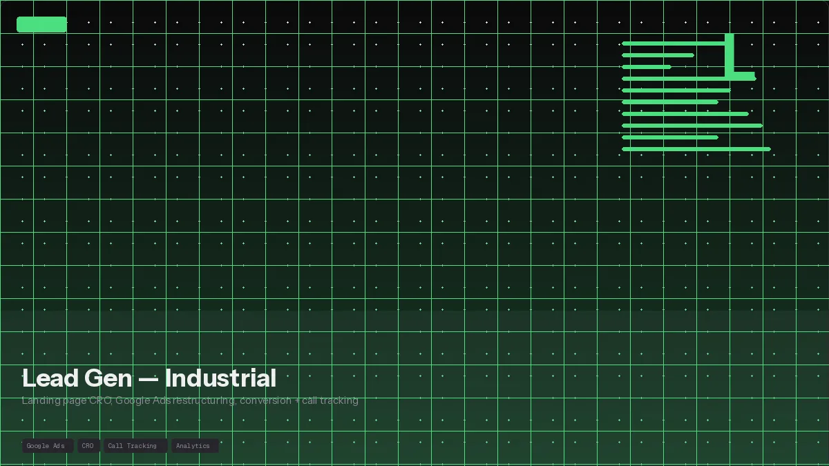 Lead Generation Systems — Industrial