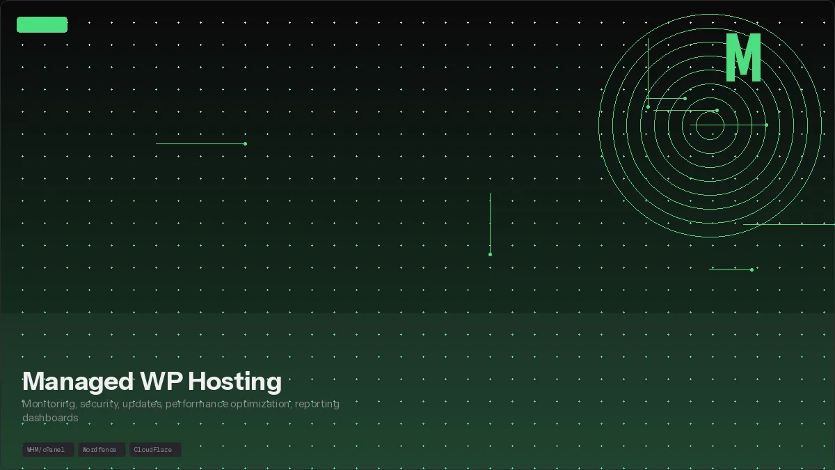 Managed WordPress Hosting System