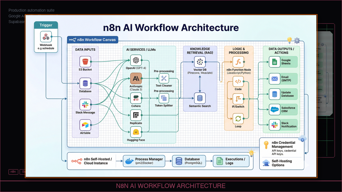 n8n AI Workflow Architecture