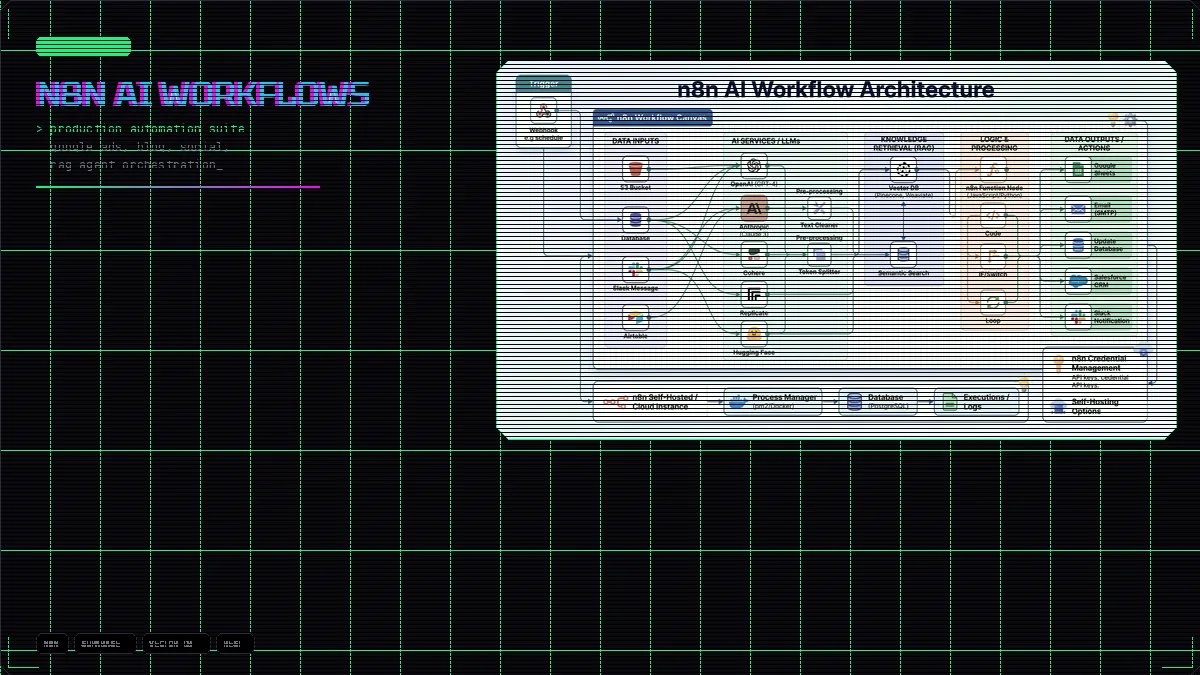n8n AI Workflow Architecture