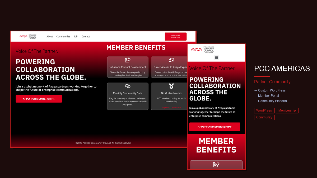 PCC Americas — Partner Community