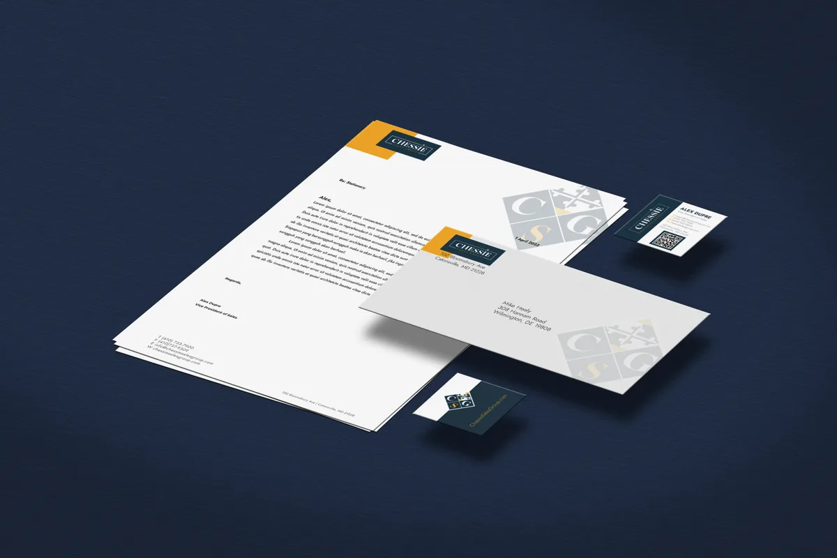Chessie Sales Group — Brand + Stationery